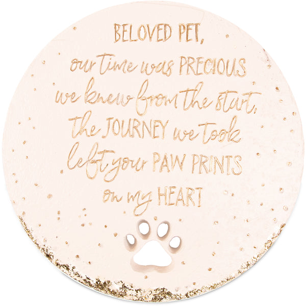 pavilion gift company Beloved Pet 10" Garden Stone