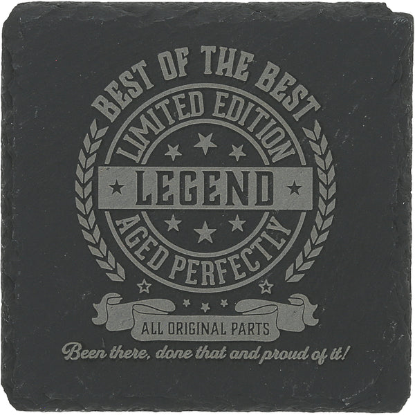 pavilion gift company Best 4" Slate Coaster