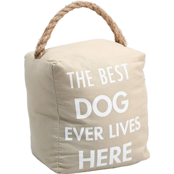 pavilion gift company Best Dog 5" x 6" Door Stopper