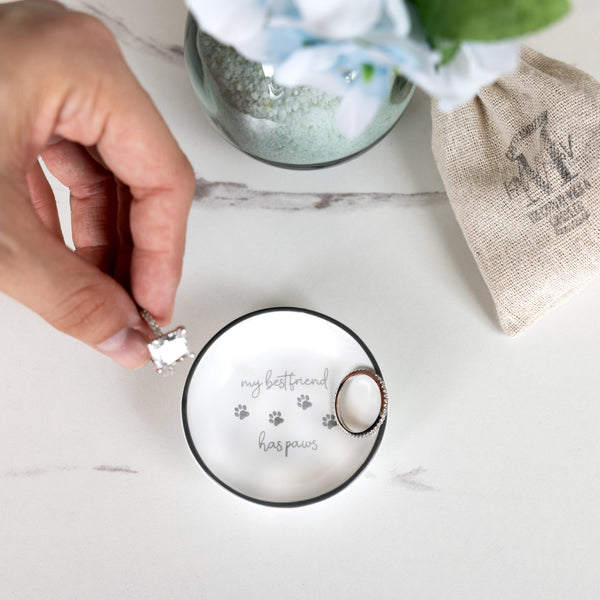 Pavilion Gift Company Best Friend 2.5" Trinket Dish