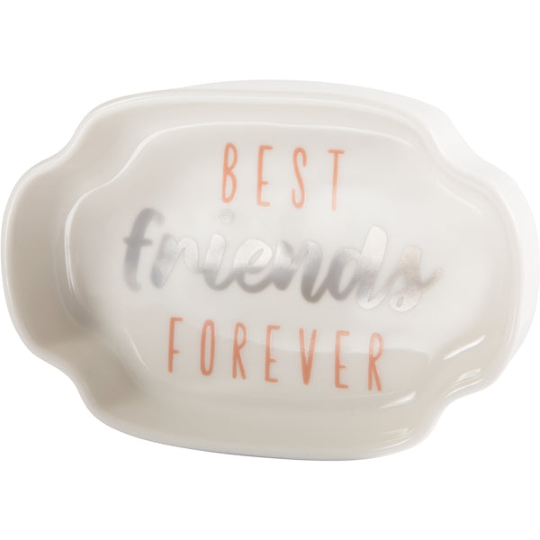 pavilion gift company Best Friends 4" Trinket Dish