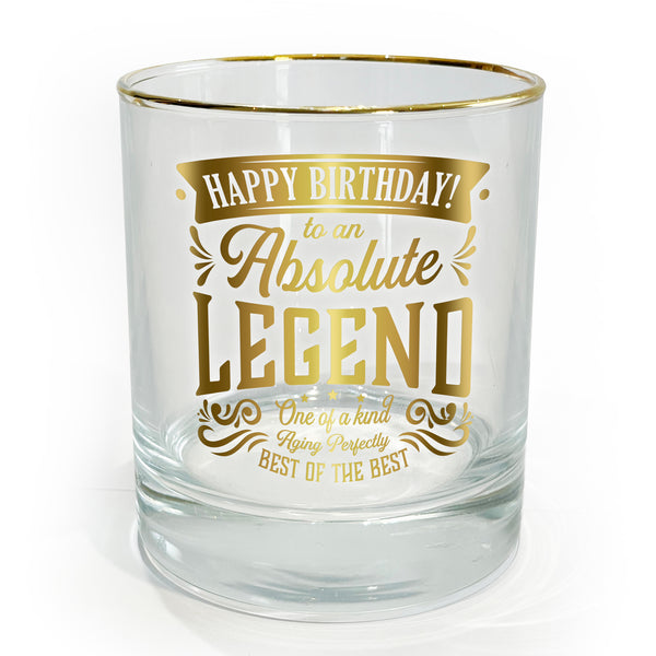 Pavilion Gift Company Birthday 8 Oz Rocks Glass