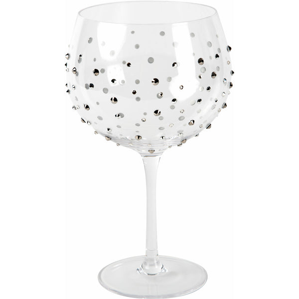 Pavilion Gift Company Black 24 Oz Gemstone Glass