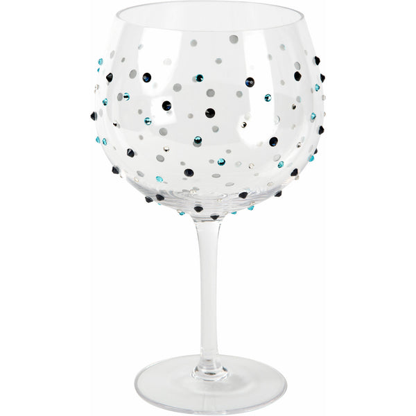 Pavilion Gift Company Blue 24 Oz Gemstone Glass