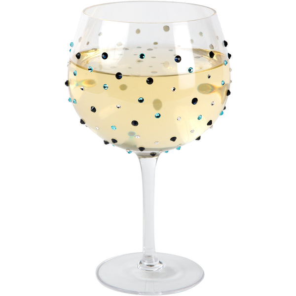 pavilion gift company Blue 24 oz Gemstone Glass