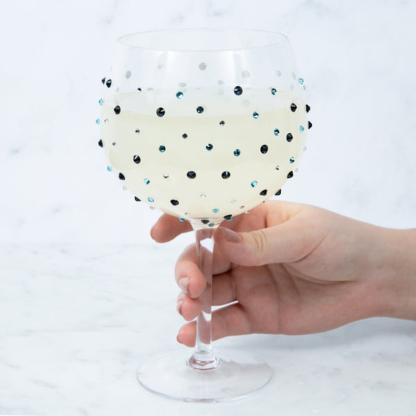 Pavilion Gift Company Blue 24 Oz Gemstone Glass
