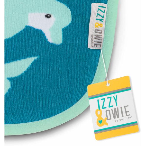Pavilion Gift Company Blue Dolphin Baby Bib