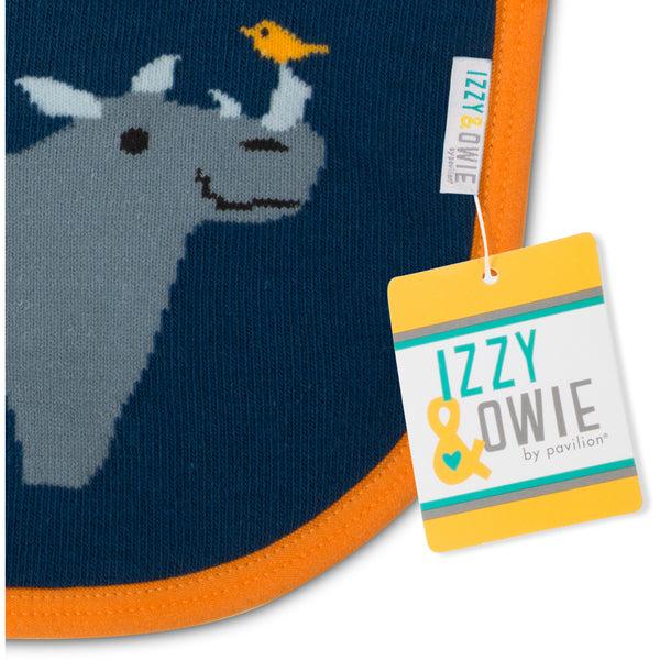 Pavilion Gift Company Blue Rhino Baby Bib