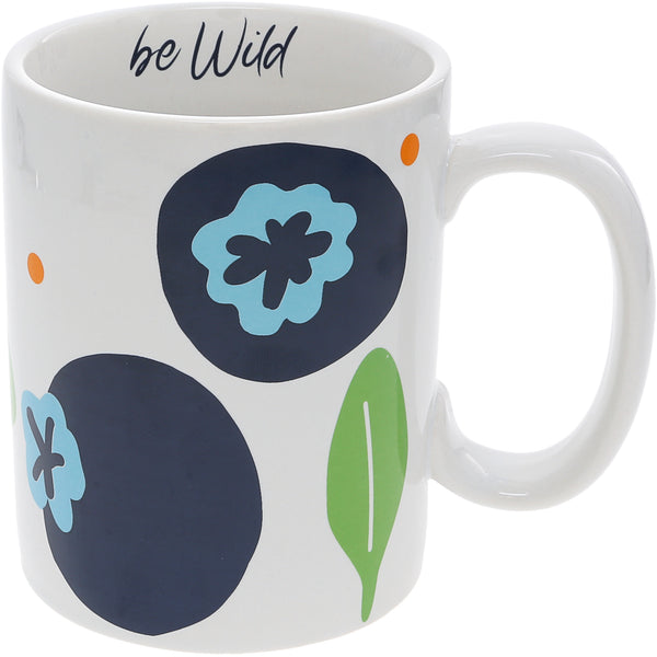 pavilion gift company Blueberries 18 oz Mug