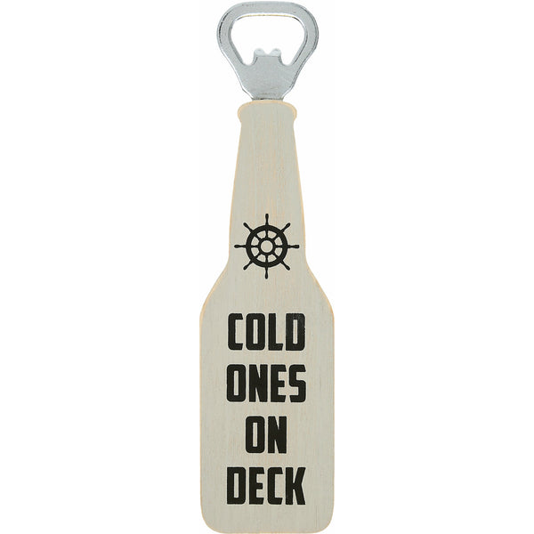 pavilion gift company Boat 7" Bottle Opener Magnet