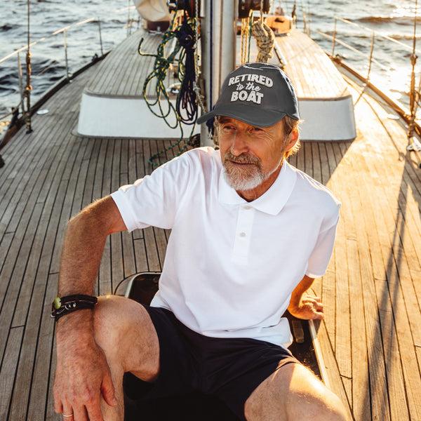 Pavilion Gift Company Boat Gray Adjustable Hat