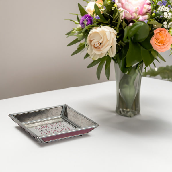 Pavilion Gift Company Born Free 4" Mirrored Tray
