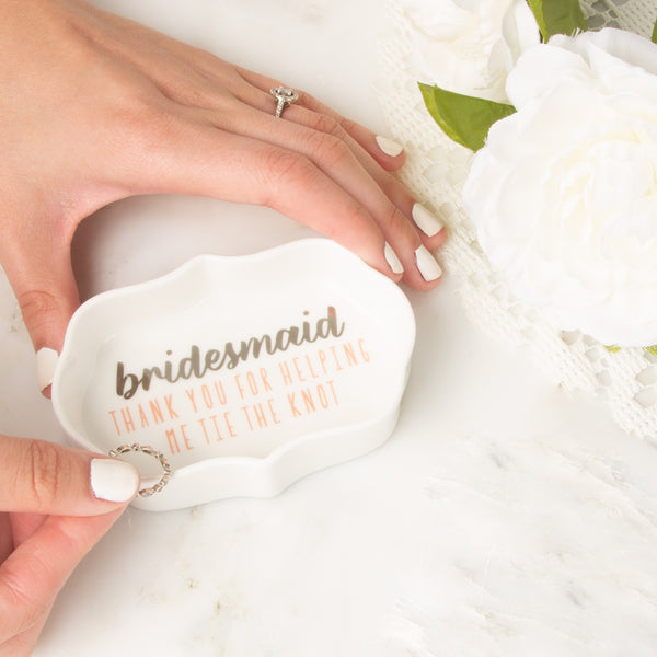 Pavilion Gift Company Bridesmaid 4" Trinket Dish