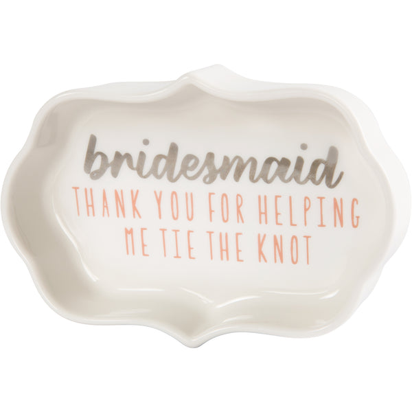 pavilion gift company Bridesmaid 4" Trinket Dish