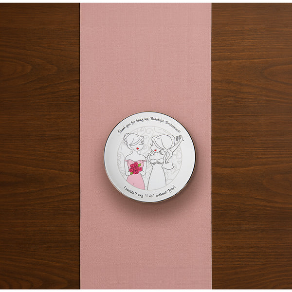 Pavilion Gift Company Bridesmaid 5" Keepsake Dish