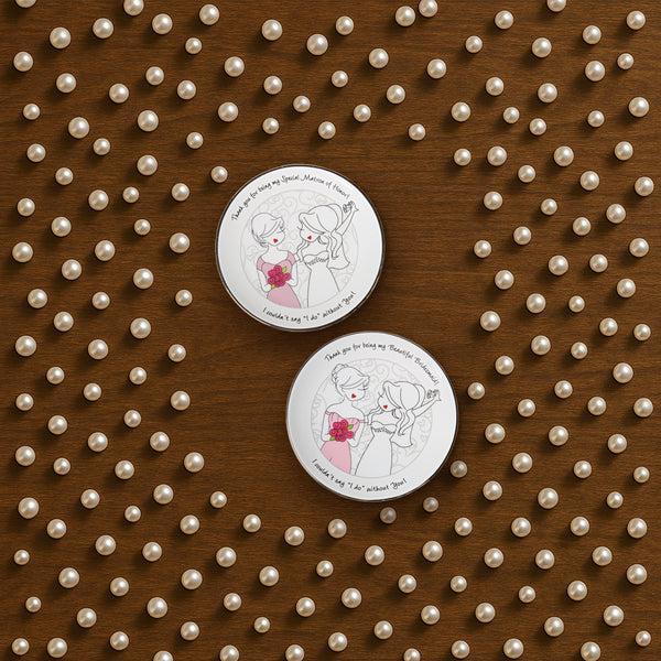Pavilion Gift Company Bridesmaid 5" Keepsake Dish