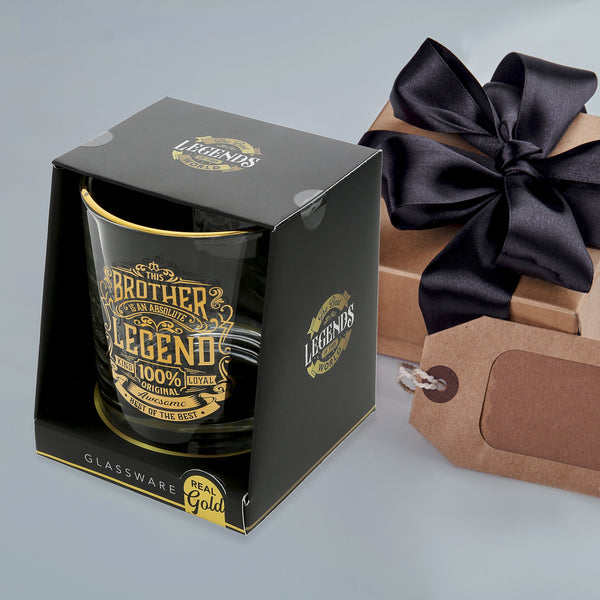 Pavilion Gift Company Brother 8 Oz Rocks Glass