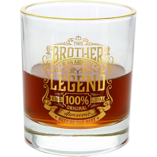 pavilion gift company Brother 8 oz Rocks Glass