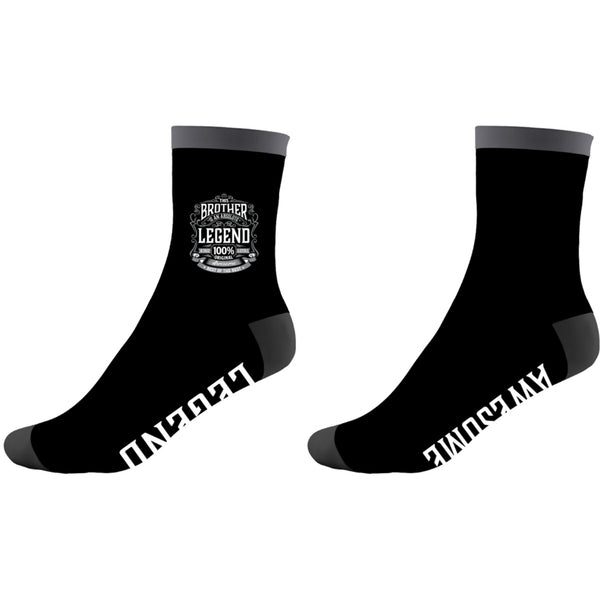 pavilion gift company Brother Bamboo Crew Socks