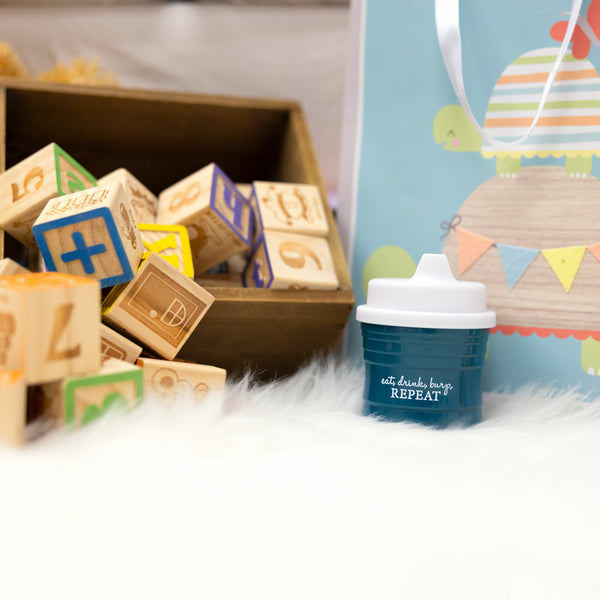 Pavilion Gift Company Burp 7 Oz Sippy Party Cup