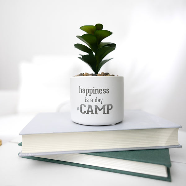 Pavilion Gift Company Camp Artificial Potted Plant