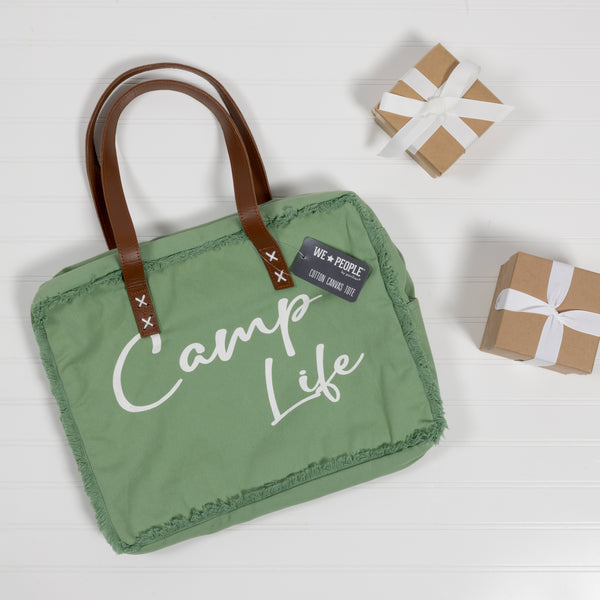Pavilion Gift Company Camp Canvas Tote