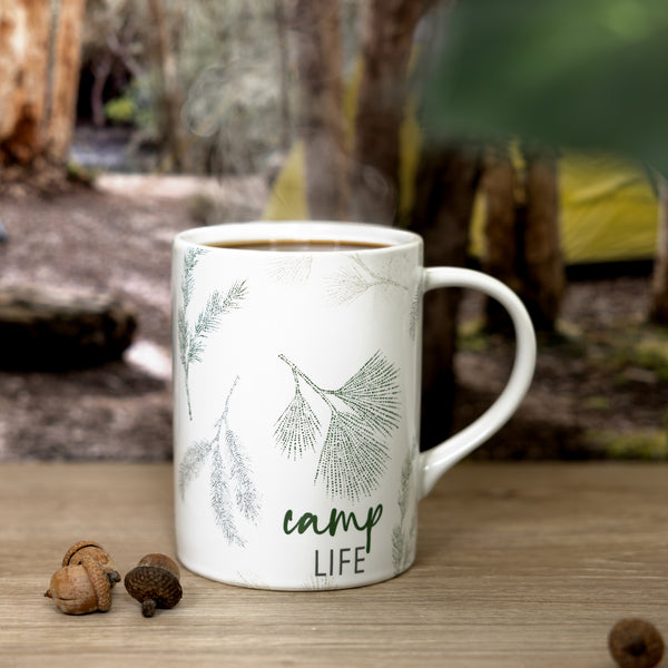 Pavilion Gift Company Camp Life 18 Oz Mug