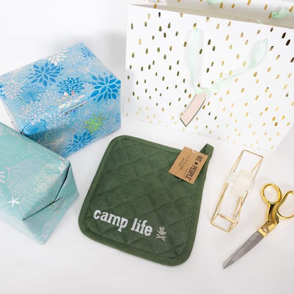 Pavilion Gift Company Camp Life 8 " X 9" Pot Holder