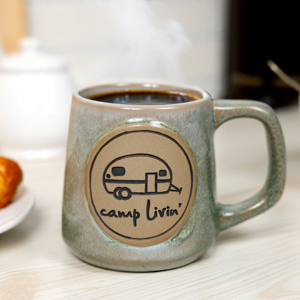 Pavilion Gift Company Camp Livin' 15 Oz Mug