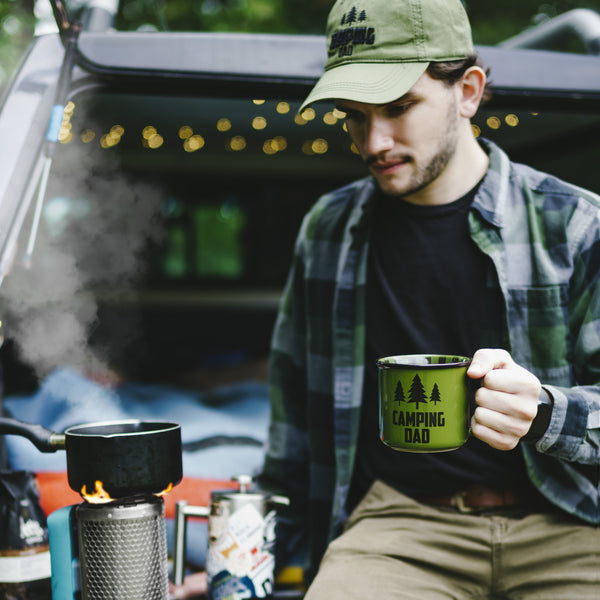 Pavilion Gift Company Camping Dad 18 Oz Mug