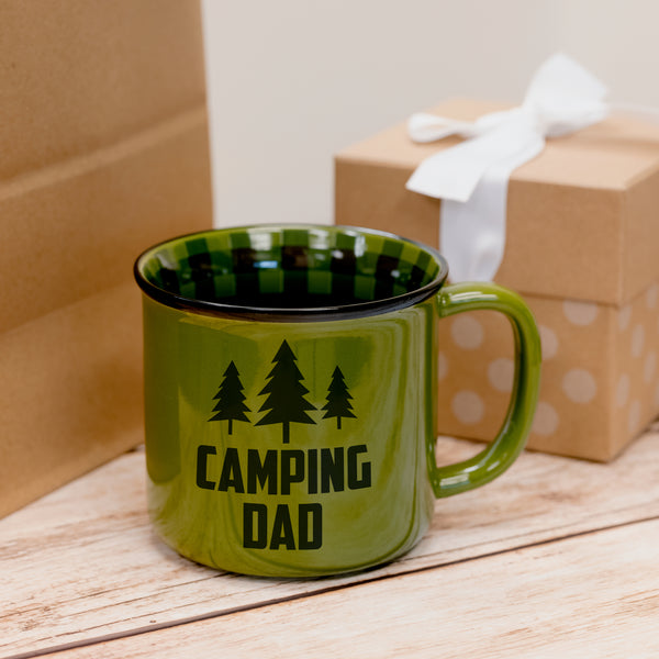 Pavilion Gift Company Camping Dad 18 Oz Mug
