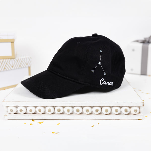 Pavilion Gift Company Cancer Black Adjustable Hat