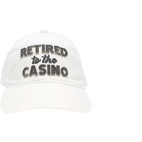 pavilion gift company Casino White Adjustable Hat