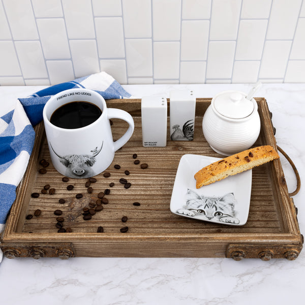 Pavilion Gift Company Cat 4.25" Keepsake Dish