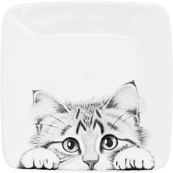 pavilion gift company Cat 4.25" Keepsake Dish