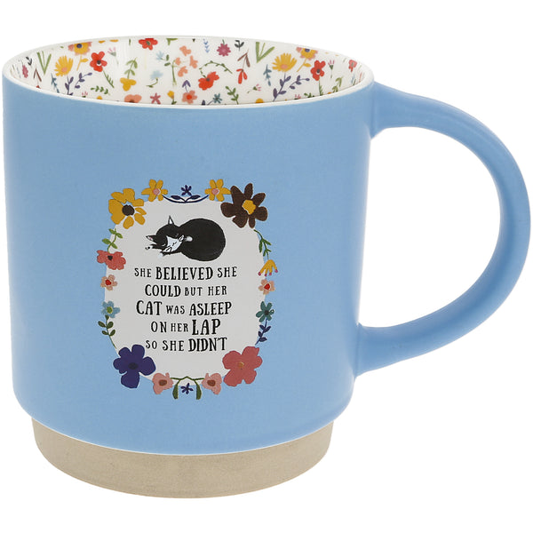 pavilion gift company Cat Asleep 18 oz Mug