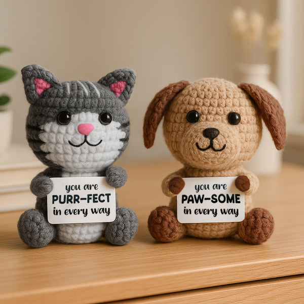 Pavilion Gift Company Cat Crocheted Mini