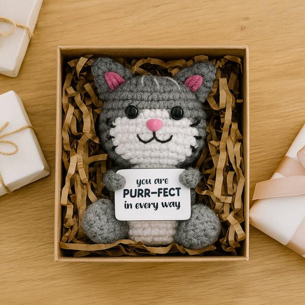Pavilion Gift Company Cat Crocheted Mini