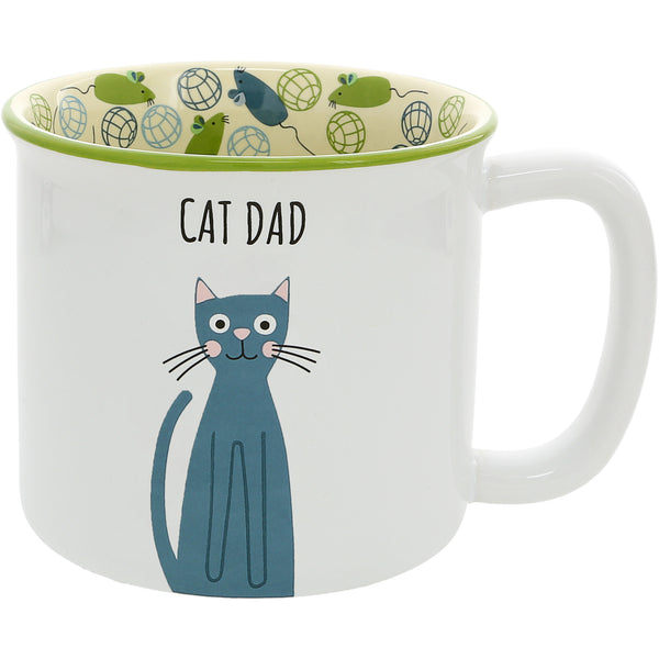 pavilion gift company Cat Dad 18 oz Mug