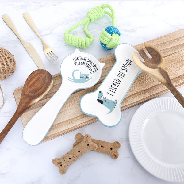 Pavilion Gift Company Cat Hair 10" Spoon Rest