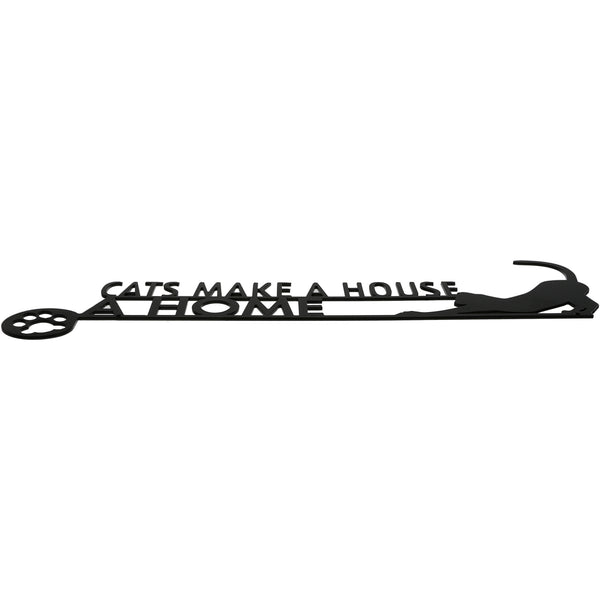 Pavilion Gift Company Cat Home Metal Door Topper