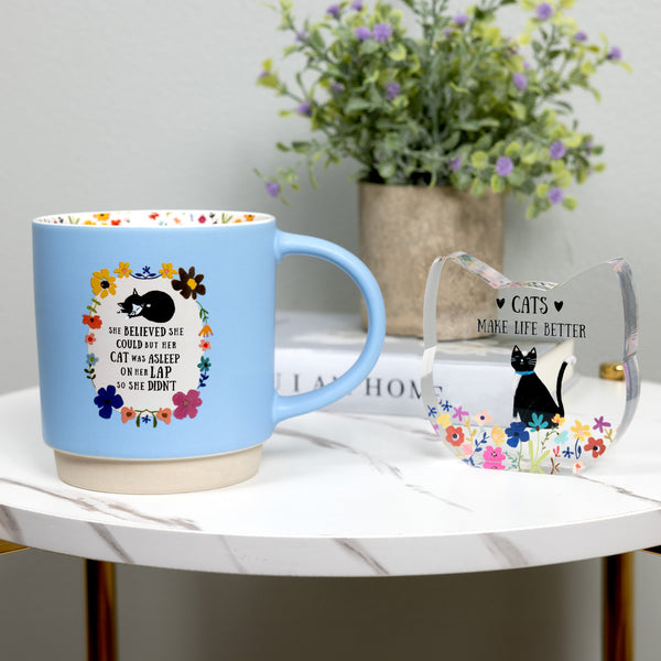 Pavilion Gift Company Cats 3.5" Acrylic Cat Plaque