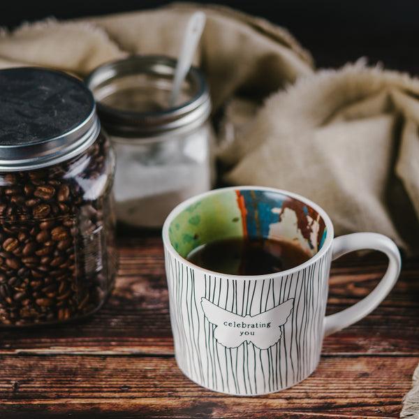 Pavilion Gift Company Celebrating You 16 Oz Mug