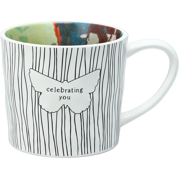 pavilion gift company Celebrating You 16 oz Mug