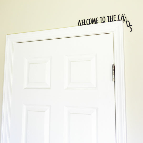 Pavilion Gift Company Chaos Metal Door Topper