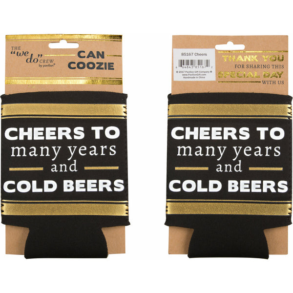 Pavilion Gift Company Cheers Neoprene Can Cooler