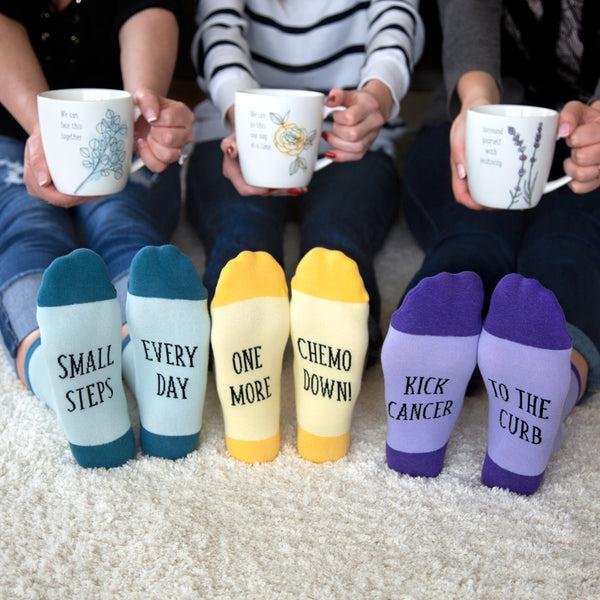 Pavilion Gift Company Chemo Down S/M Unisex Sock