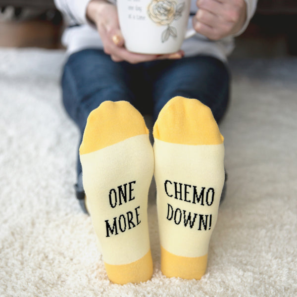 Pavilion Gift Company Chemo Down S/M Unisex Sock