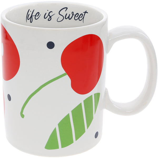 pavilion gift company Cherries 18 oz Mug