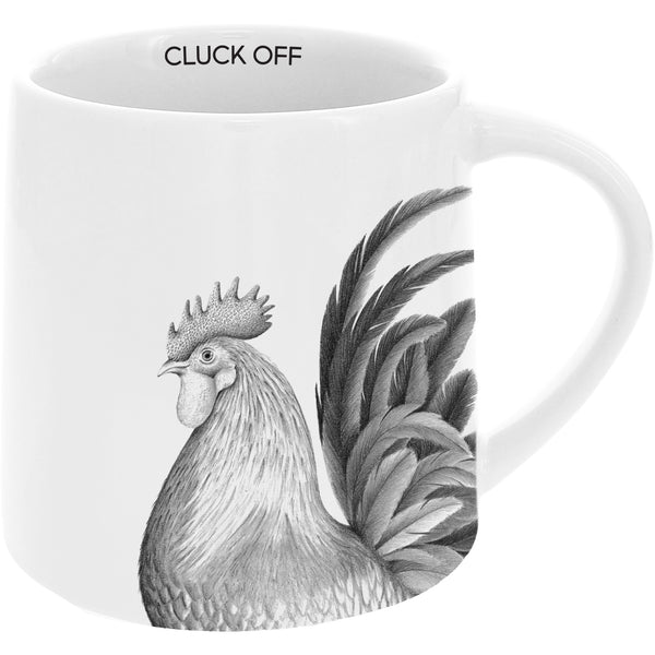 pavilion gift company Cluck Off 17 oz Mug